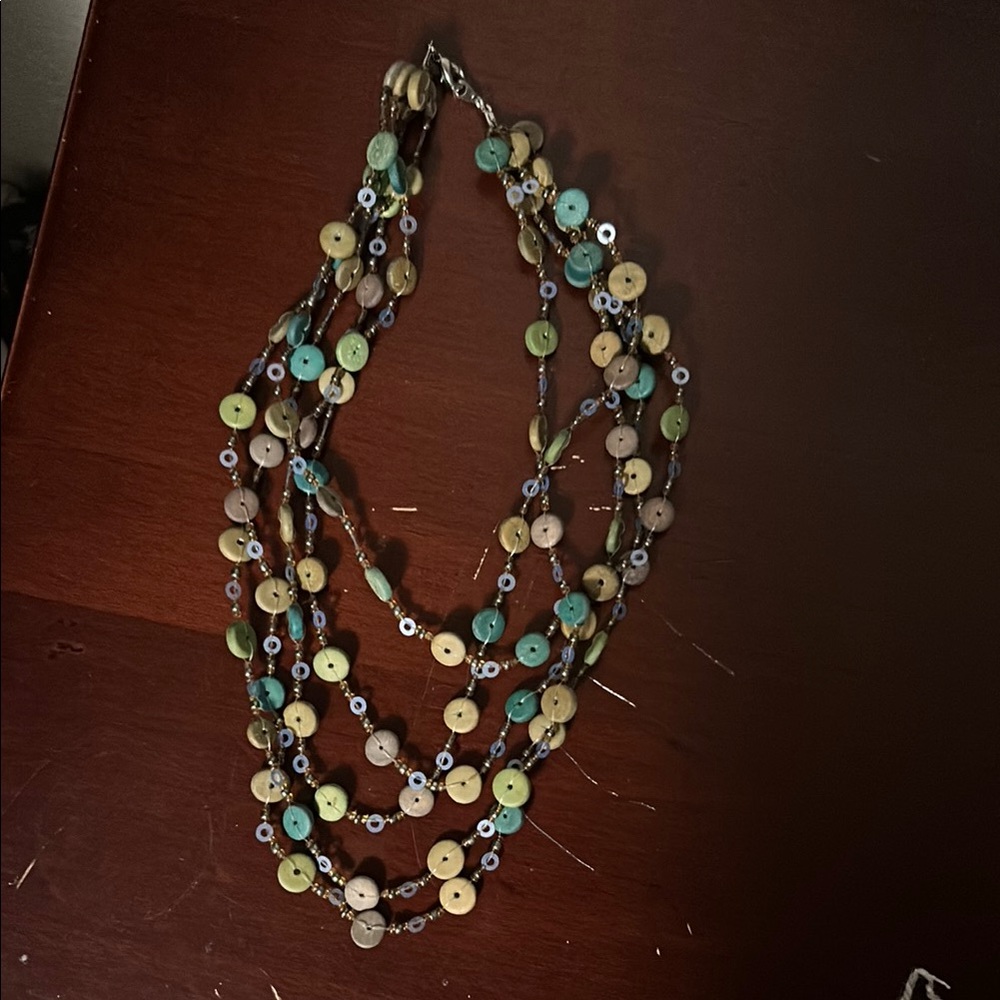 Multicolor Beaded Necklace